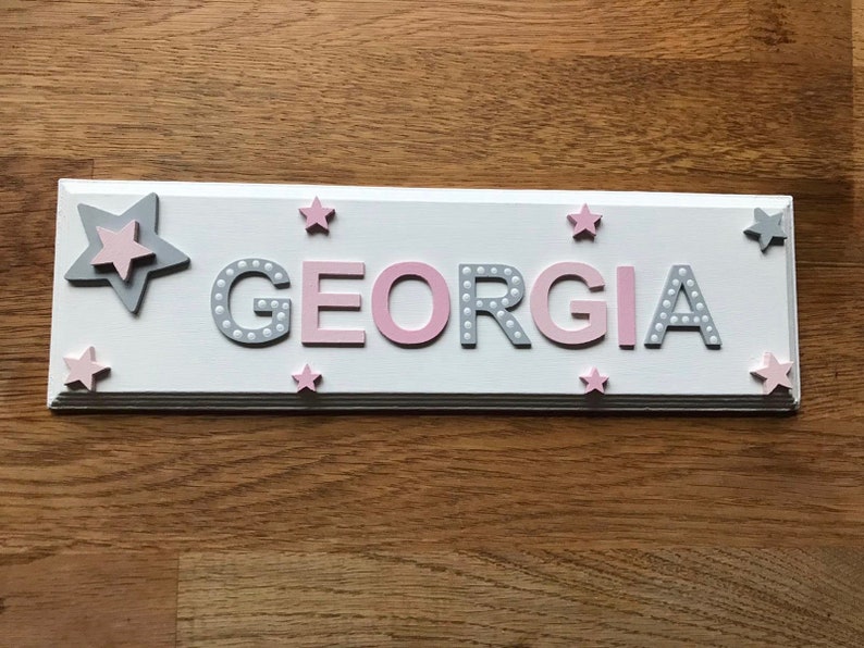 Personalised Children's Bedroom Door Plaque. or Wall, Toy Box Wooden