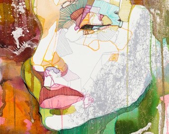 Wydruk artystyczny „Pauline” – papier giclée lub płótno, jakość muzealna