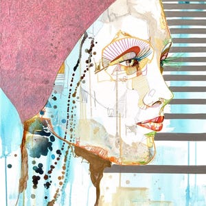 Fine Art Print “Nöche” – Giclée Print on Paper or Canvas – Museum-Quality Art image 2