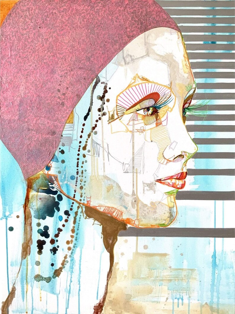Fine Art Print “Nöche” – Giclée Print on Paper or Canvas – Museum-Quality Art image 2