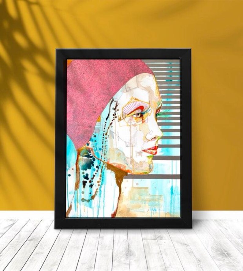 Fine Art Print “Nöche” – Giclée Print on Paper or Canvas – Museum-Quality Art image 1