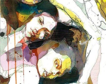 Impresión Giclée de Bellas Artes de Txismosas – Papel o lienzo de calidad museística