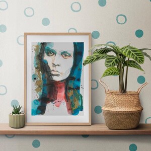 Oliviä Fine Art Portrait Print – Giclée Paper or Canvas image 2