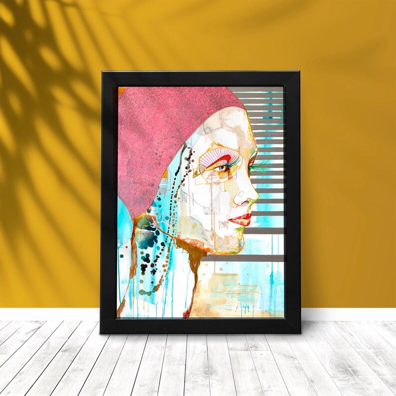 Fine Art Print “Nöche” – Giclée Print on Paper or Canvas – Museum-Quality Art image 4