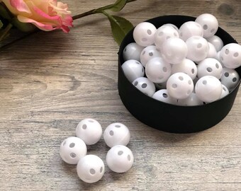 Rattle Balls Rattle cans to sew Noisemaker Toys 60x quietscherm
