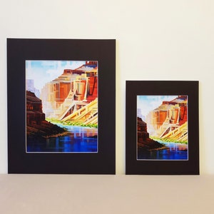 A Canyon of Colors Grand Canyon National Park, Arizona Matted Limited Edition Print image 2