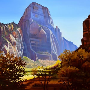 16x20 - Canyon Royalty - Zion National Park, Utah