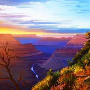 Dreamland - Grand Canyon National Park, Arizona- Matted Limited Edition Print
