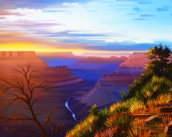 Dreamland - Grand Canyon National Park, Arizona- Matted Limited Edition Print