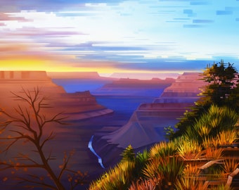 16x20 - Dreamland - Grand Canyon National Park, Arizona - Limited Edition Print