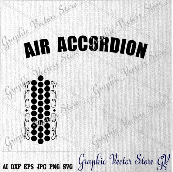 Download Accordion Silhouete svg Files for Silhouette Printable | Etsy
