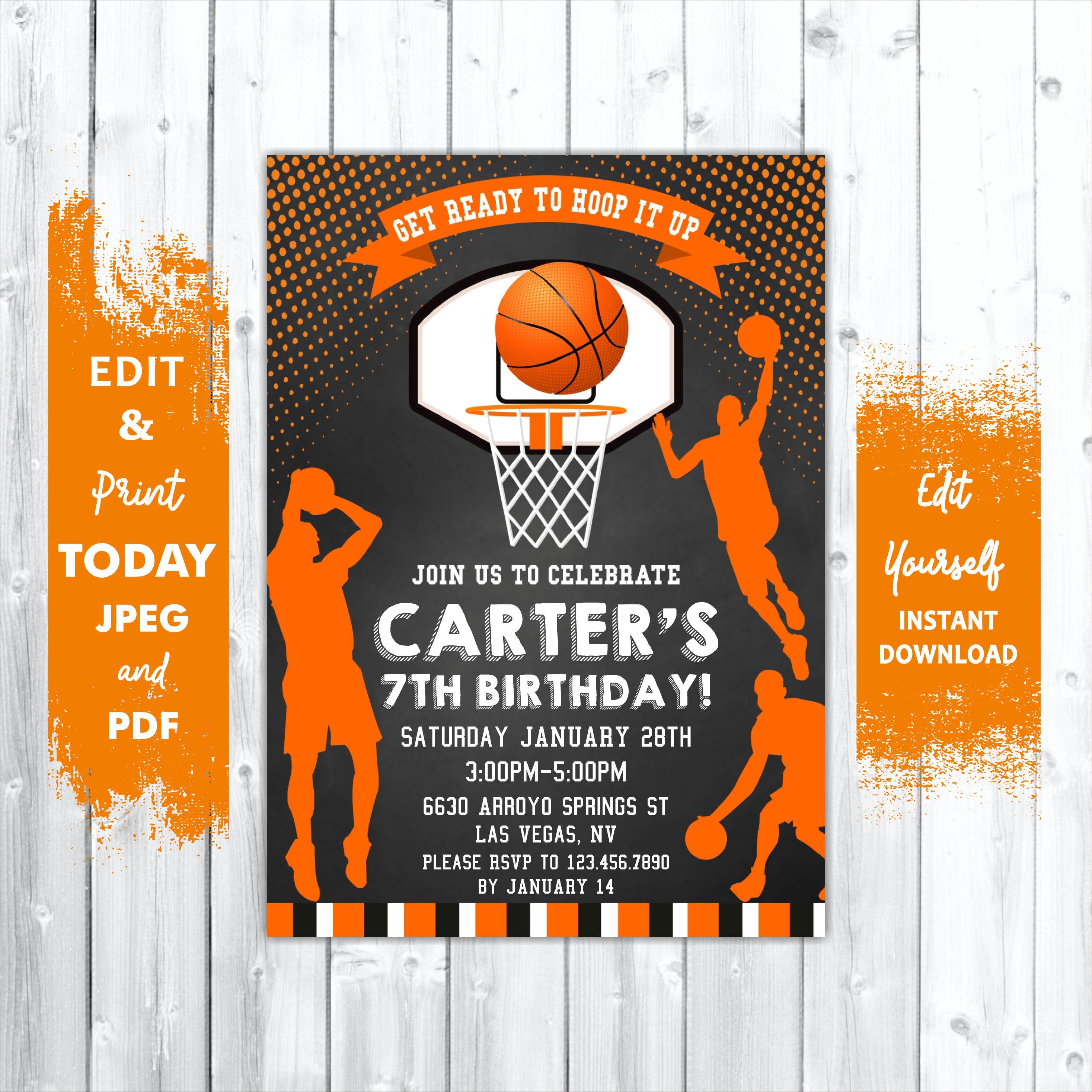 Carter's 1st Birthday: a Basketball Themed Birthday Party