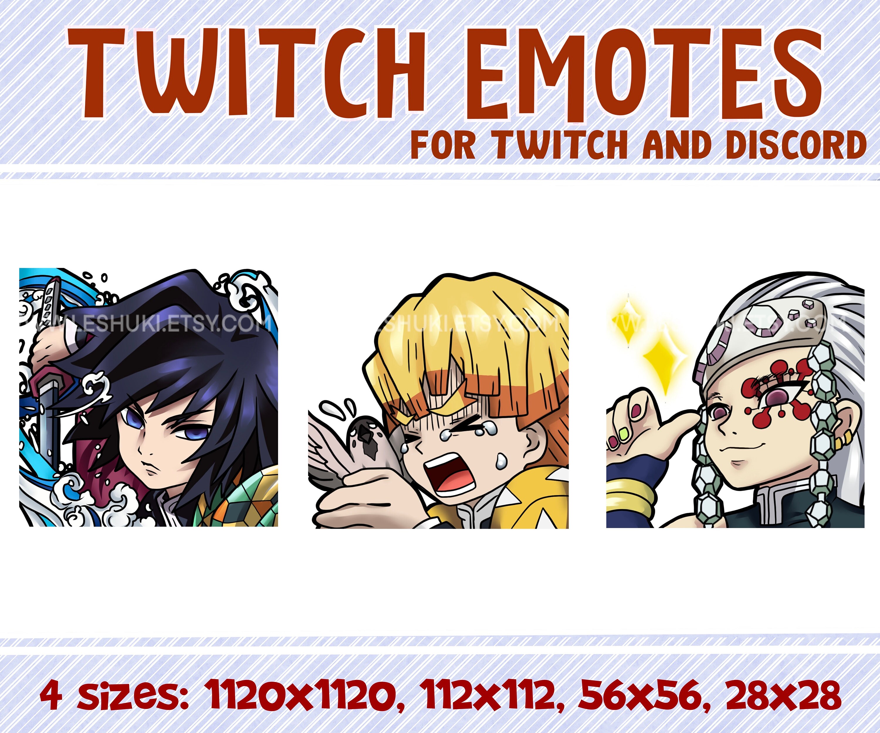 Demon Emote Set Twitch Emotes, Emote Pack, Demon Girl, Demon Boy, Anime Twitch Emotes ...