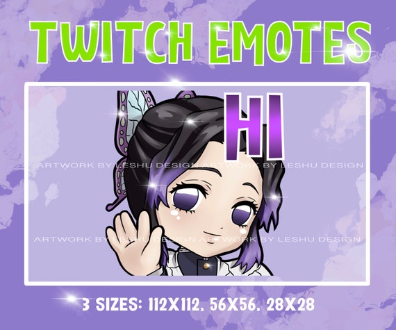 Buy Twitch Emotes Emote Pack Demon Girl Manga Emote Anime Online in India 