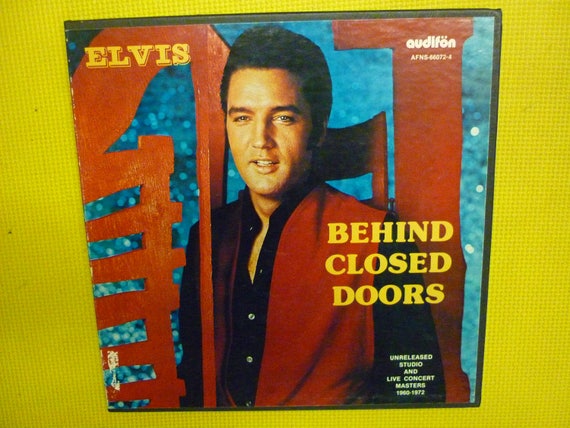 Items Similar To Elvis Behind Closed Doors Rare Boxed Set 4 Vinyl