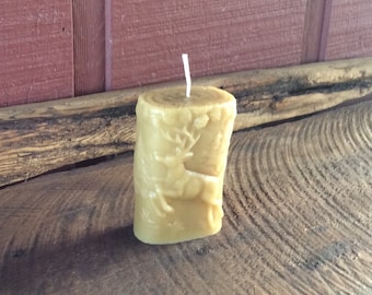Forest candle,pure beeswax