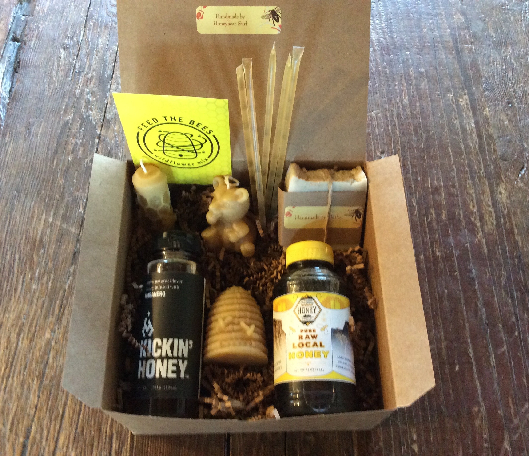 Save the Bees Honey gift box Etsy