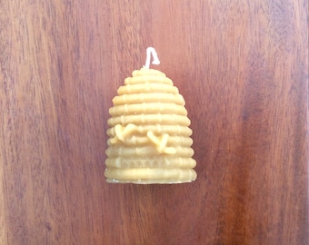 Skep pure Beeswax Candle
