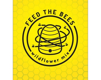 Feed the bees wildflower seed mix