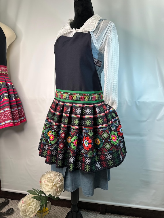 Hmong inspired apron