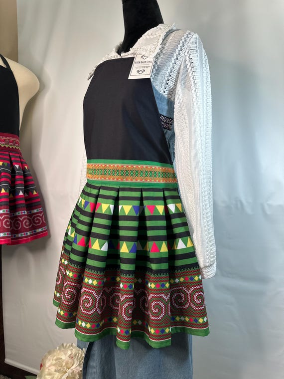 Hmong inspired apron