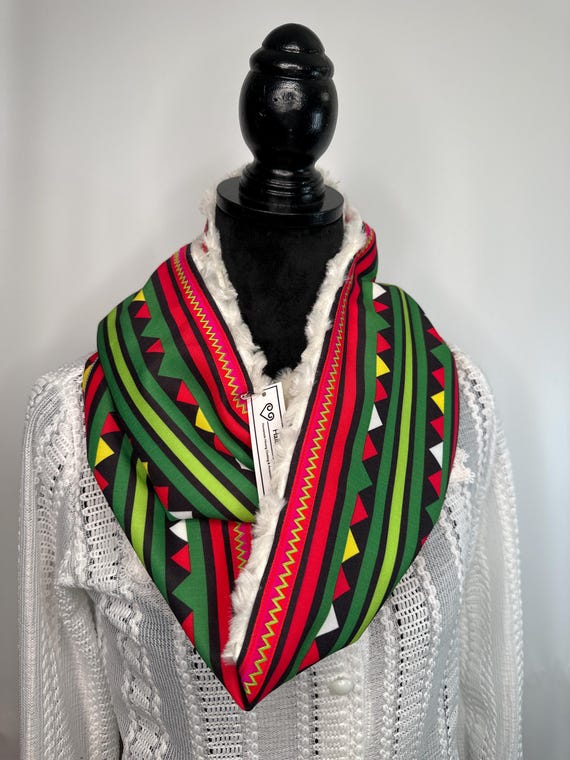 Size L: Hmong inspired infinity scarf