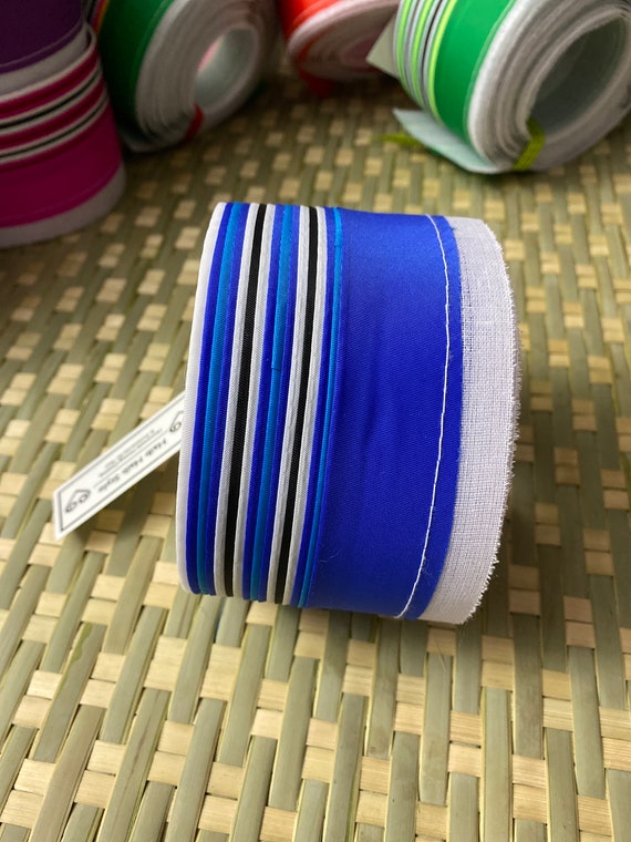 Dark blue 5 yards Hmoob lees trim, 5yards length, hmong trim, diy trim, diy hmong supplies, Hmong ribbon