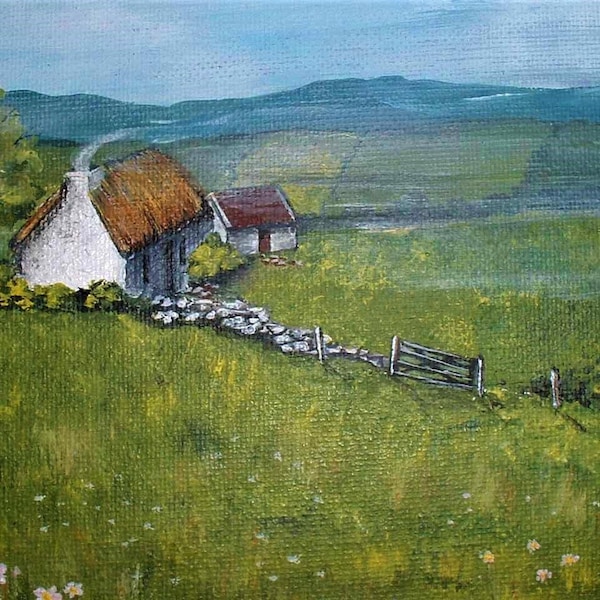 Ireland Painting Etsy