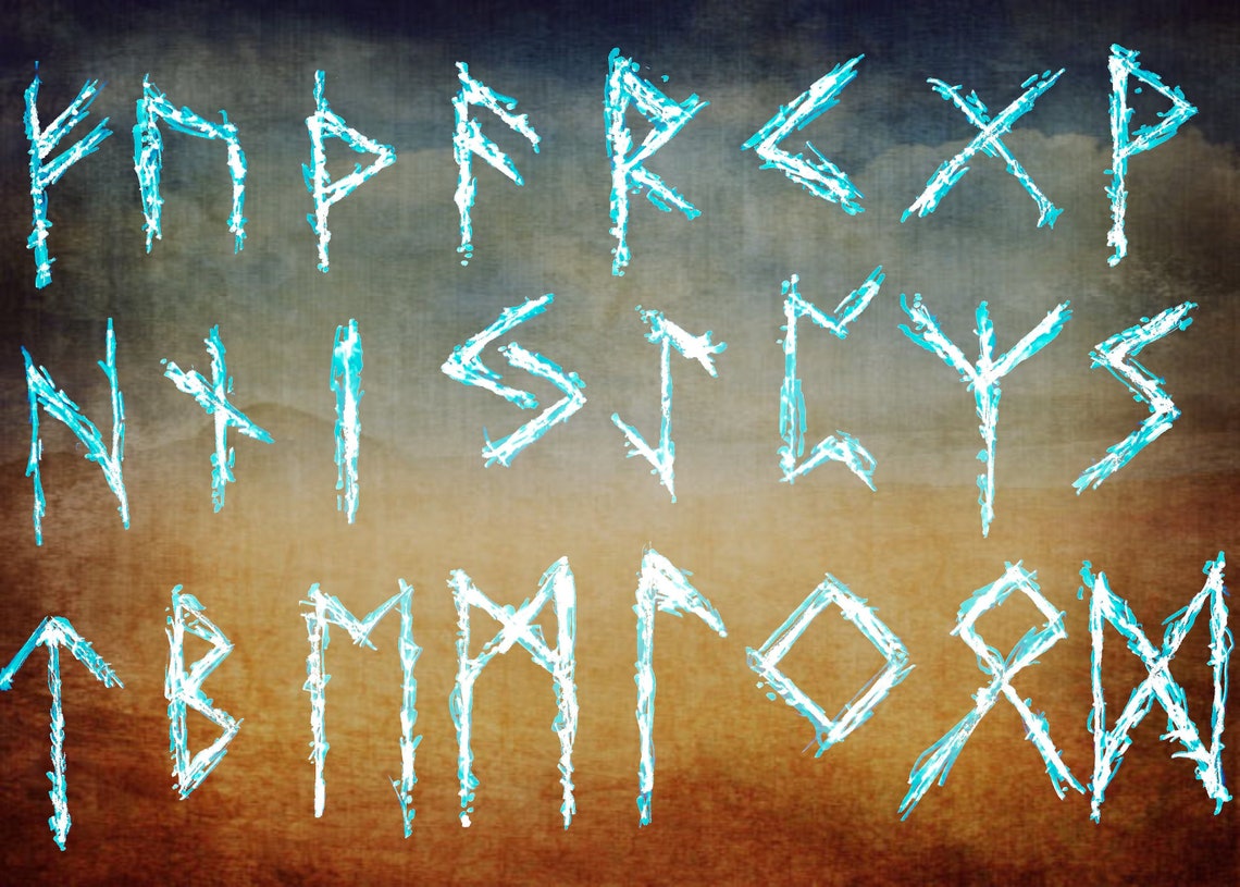 Futhark Runes Chart