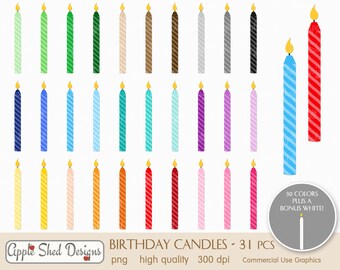 Candle Clip Art Etsy