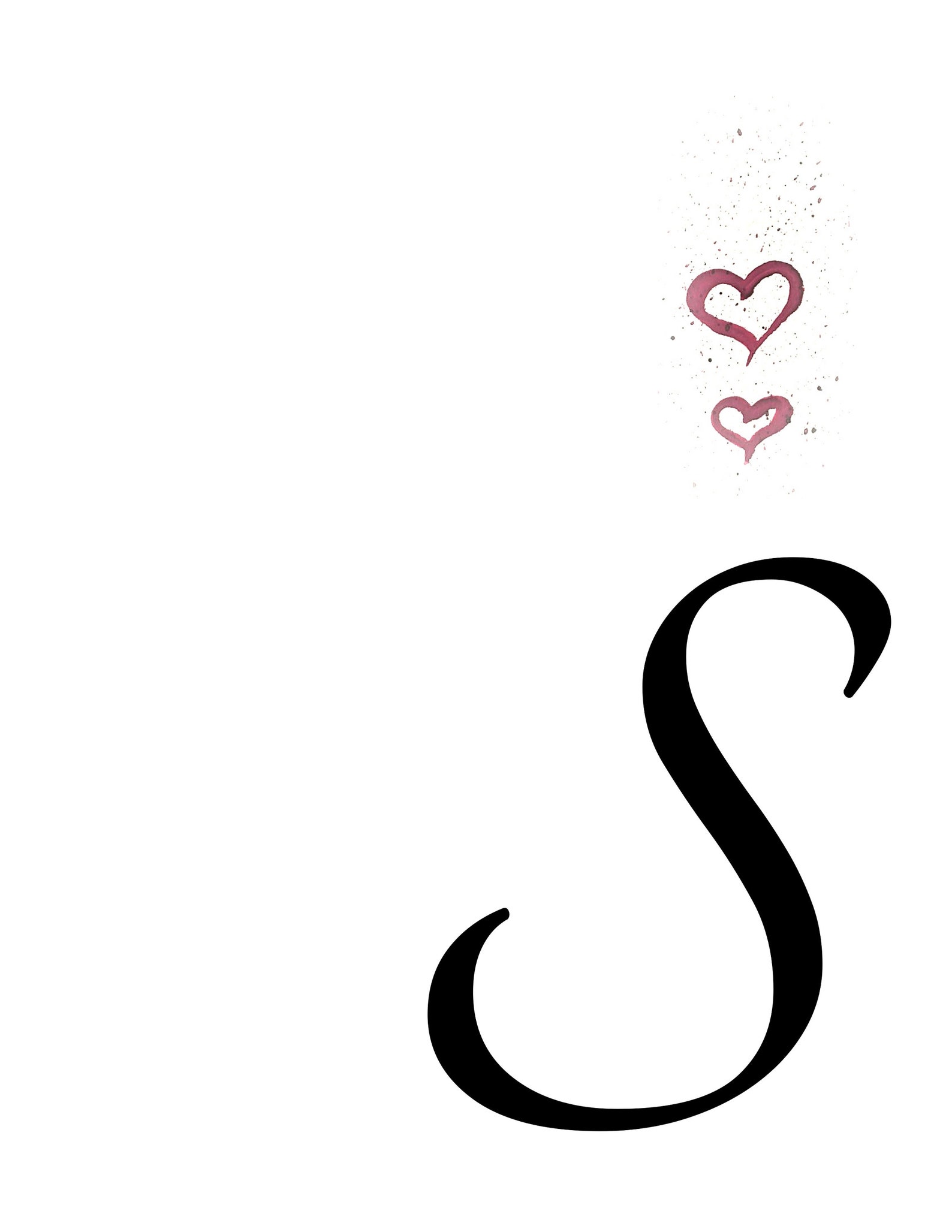 Letter S S Print S Poster Letters Art S Letters Typography | Etsy UK
