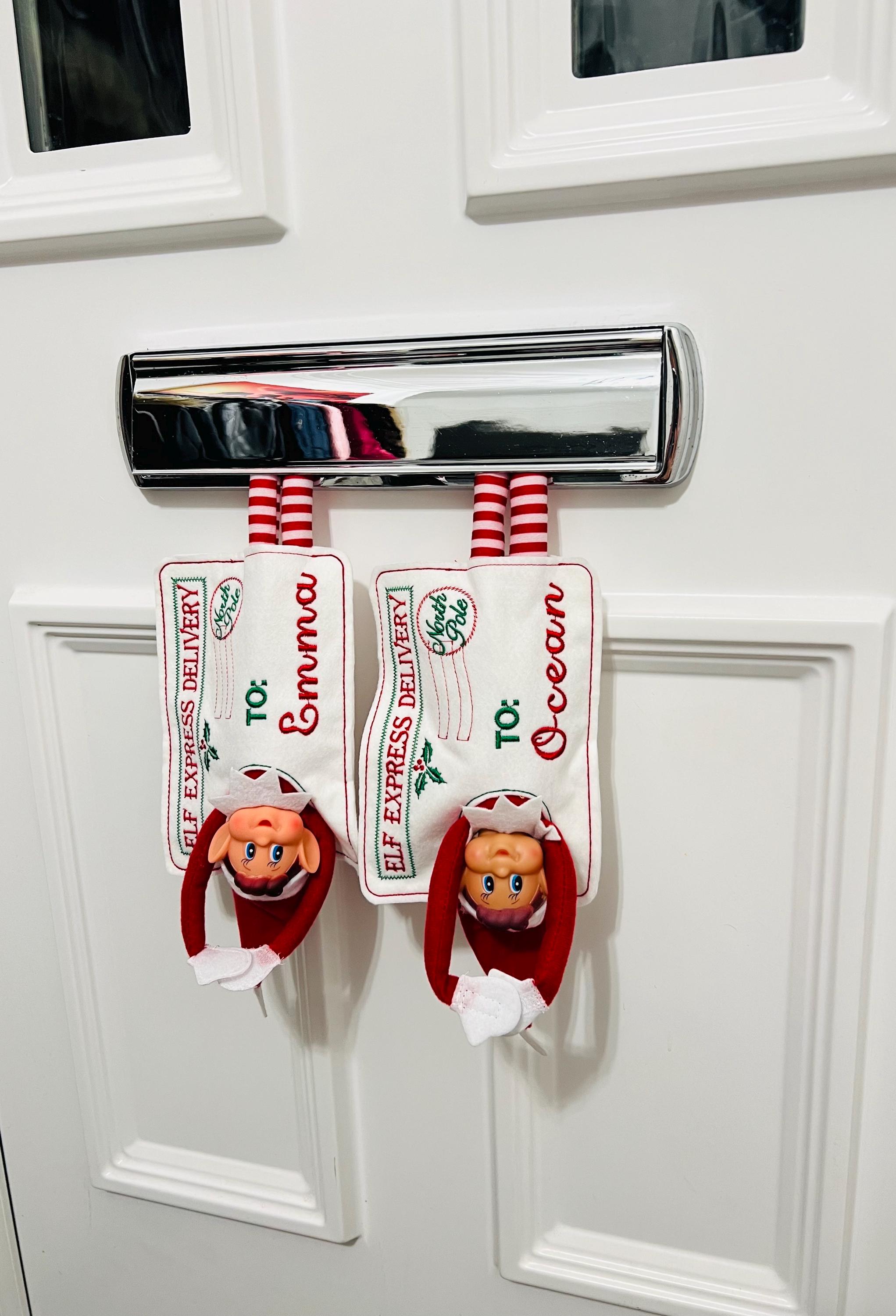 Elf Arrival and Departure Envelope, Christmas Eve, Hello Elf, Santa’s Workshop, Elf Mail, Post, Christmas Mail, Elf Postage