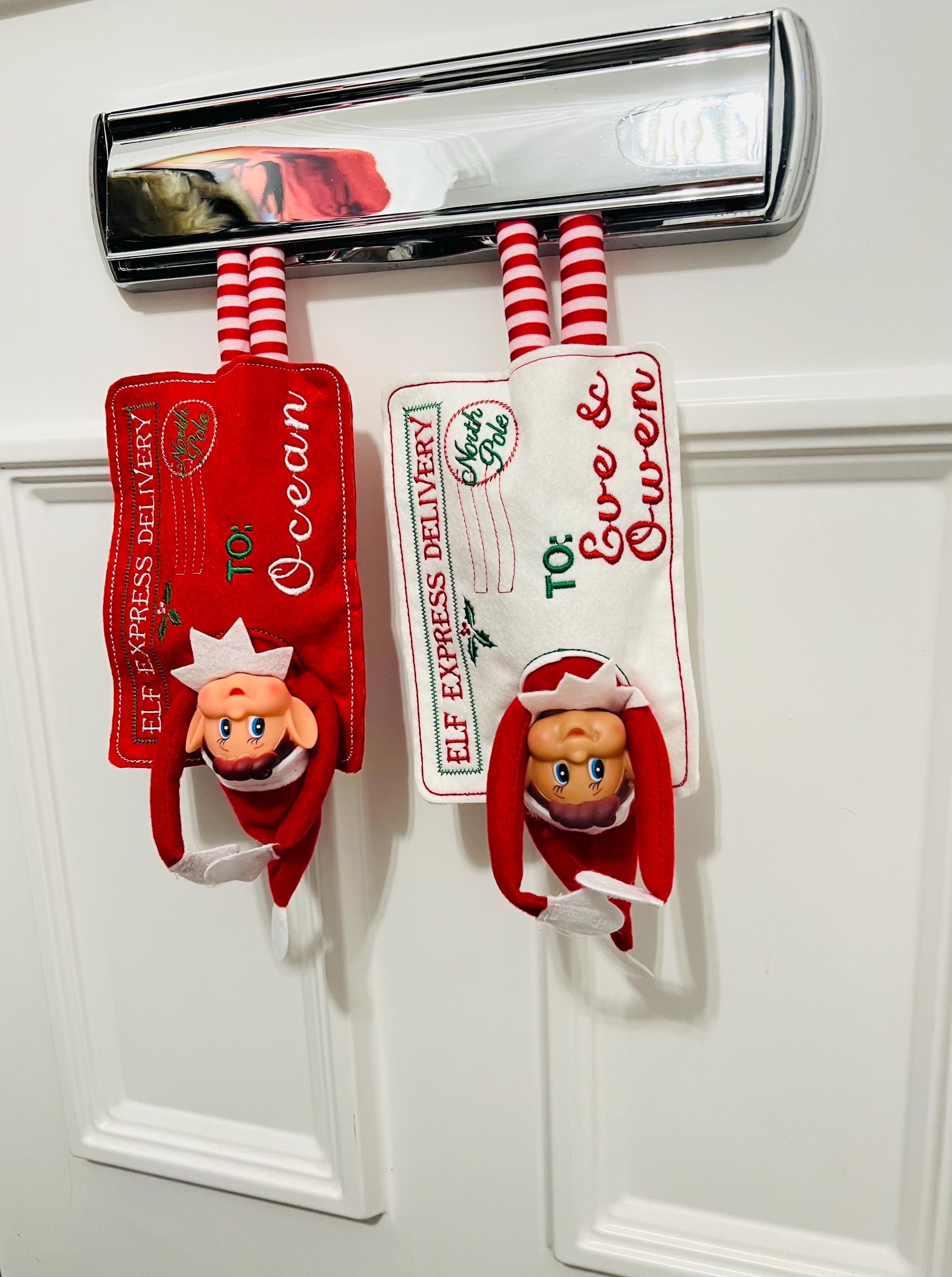Elf Arrival and Departure Envelope, Christmas Eve, Hello Elf, Santa’s Workshop, Elf Mail, Post, Christmas Mail, Elf Postage