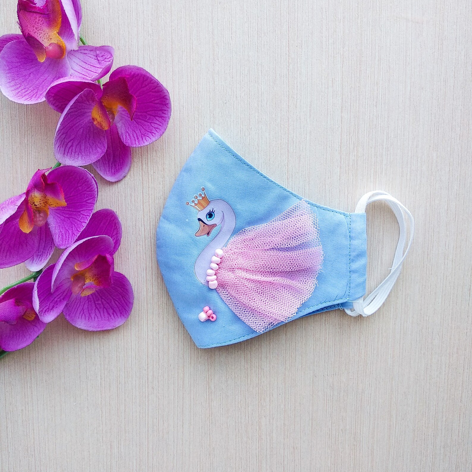 Face Mask KIDS Toddler face mask with filter Princess face Etsy