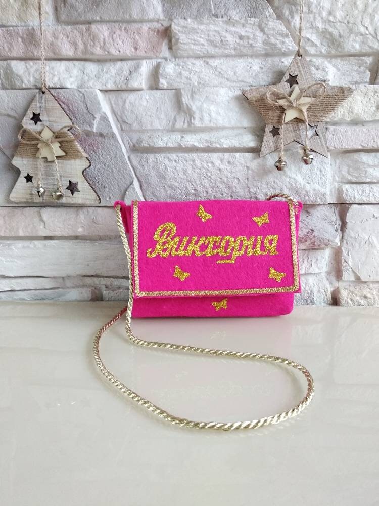 Borsa A Tracolla Principessa Per Bambina - Mini Borsetta In PU Con Catena - Foto 4