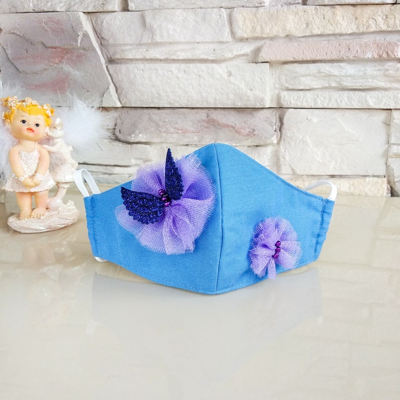 Kids Face Mask with filter pocket Toddler face mask Face Etsy