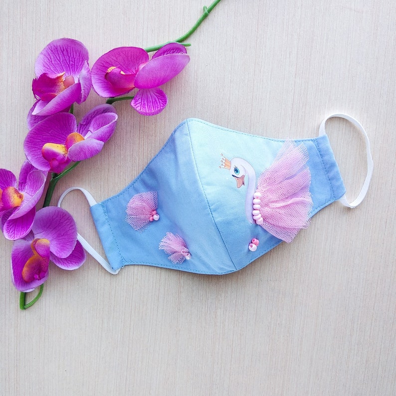 Face Mask KIDS Toddler Face Mask With Filter Princess Face Etsy