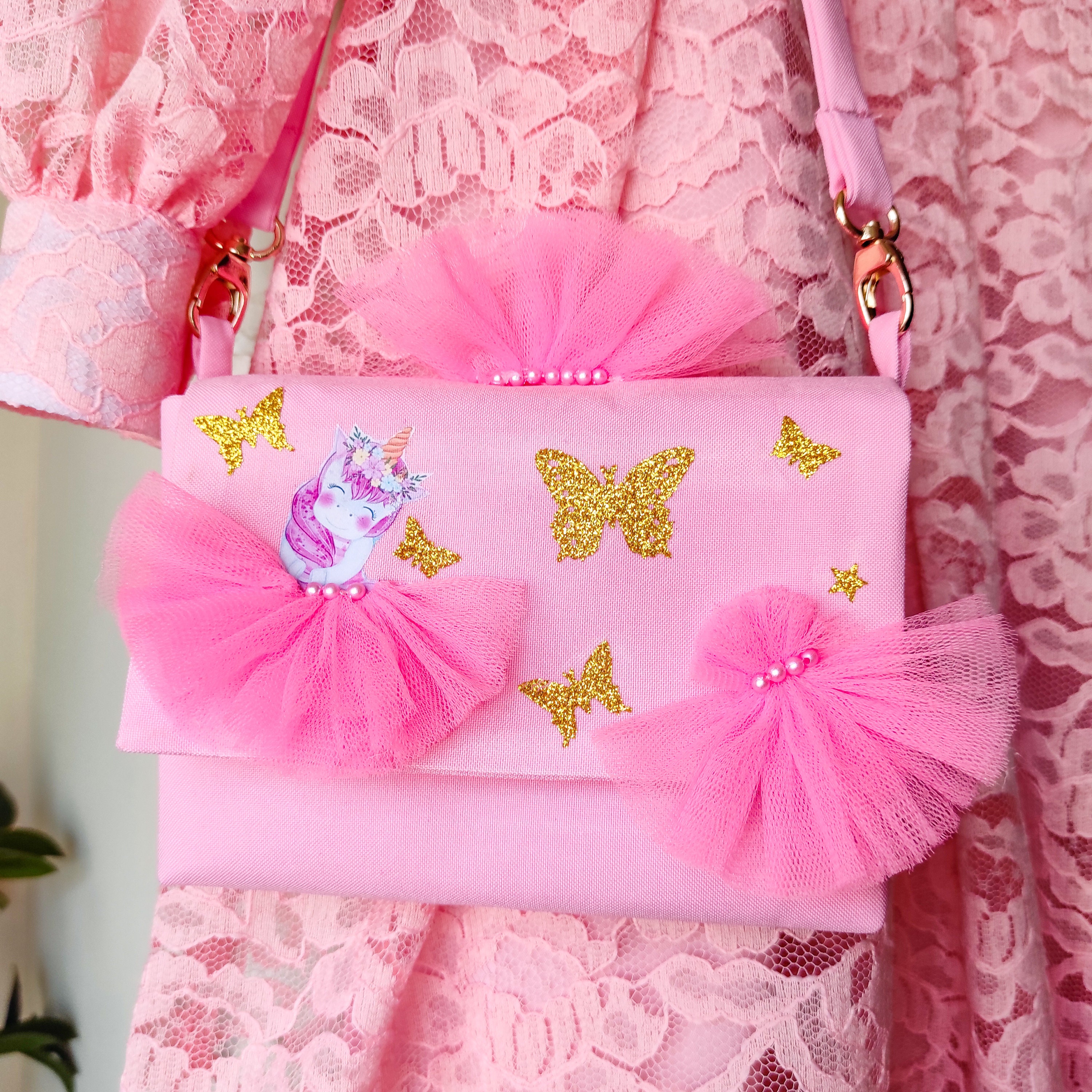 PinkSheep Girls Purse Toddler Purse Kids Purse Girls Purse For Little
