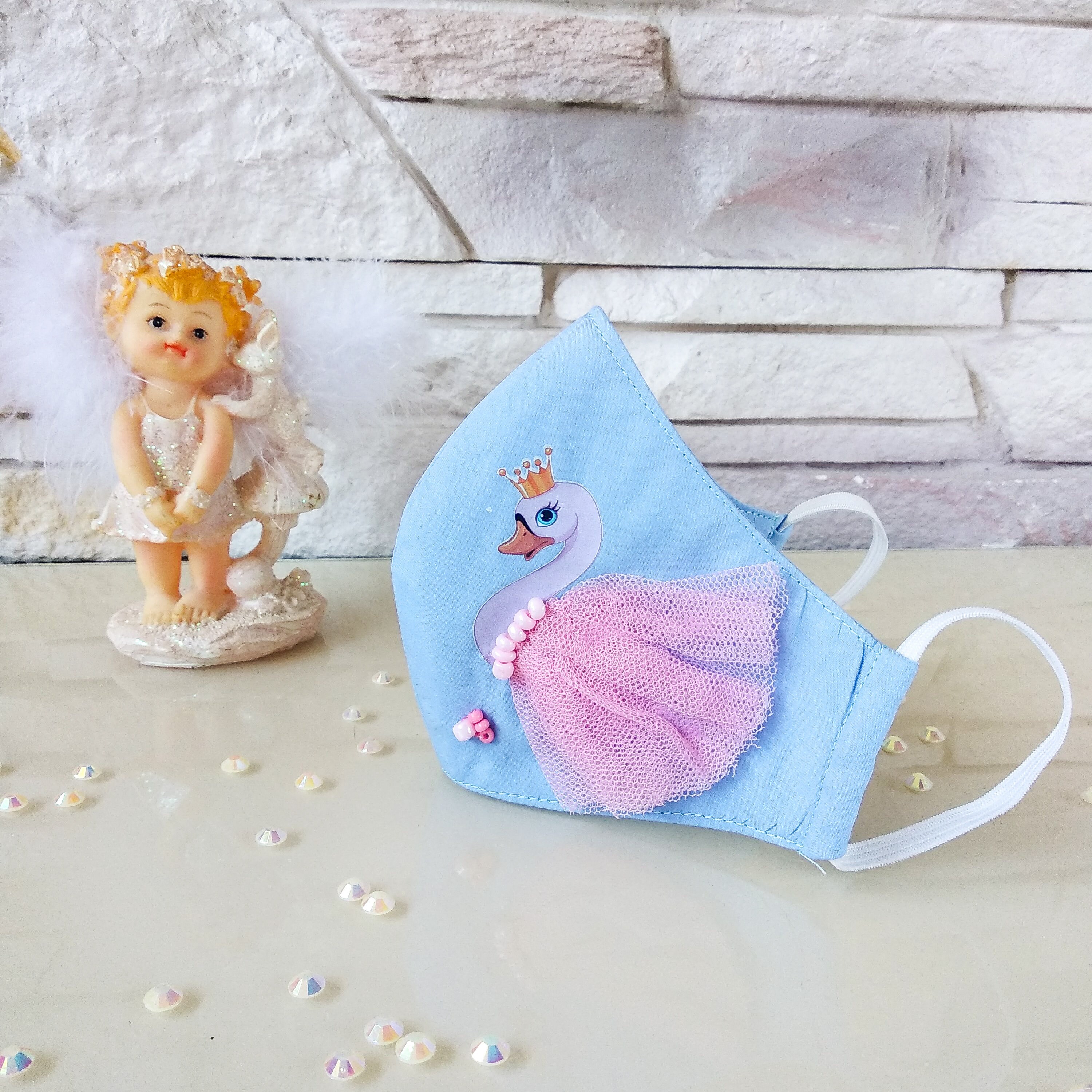 Face Mask KIDS Toddler face mask with filter Princess face Etsy