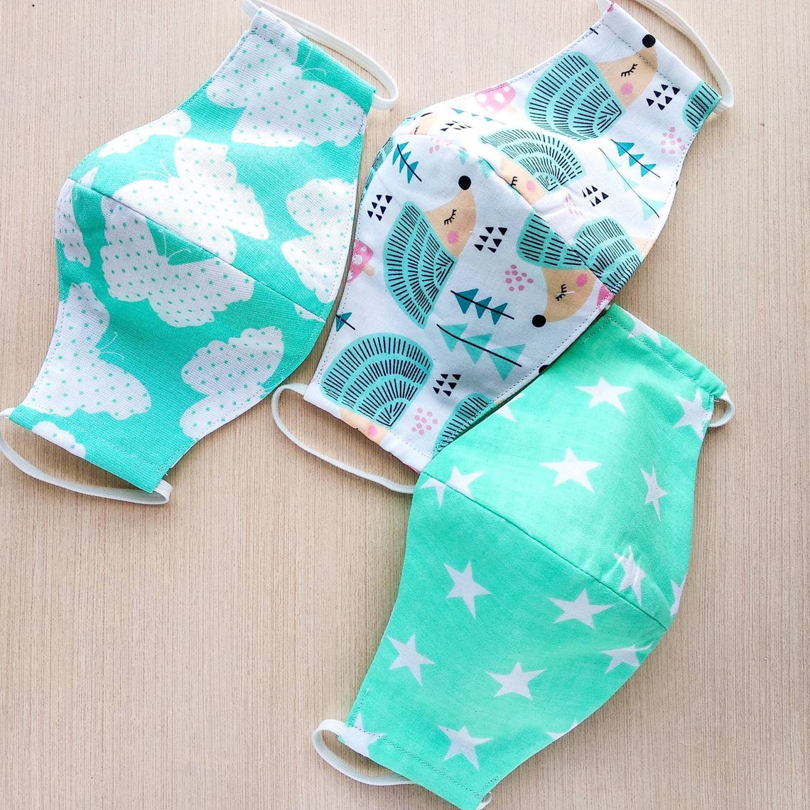 KIDS Face Mask Toddler mask Face mask children Cotton Face Etsy