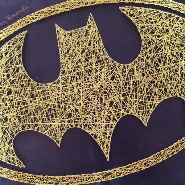 StringArt "Batman"