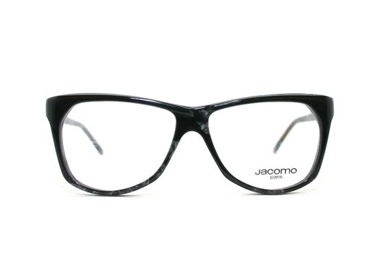 Black Eyeglasses Jacomo Paris 80's New Old Stock … - image 1