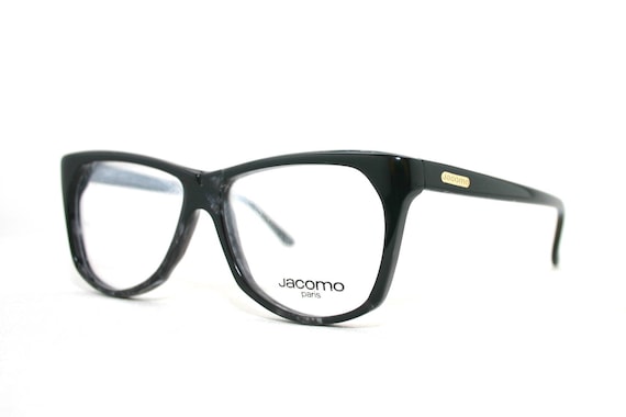 Black Eyeglasses Jacomo Paris 80's New Old Stock … - image 2