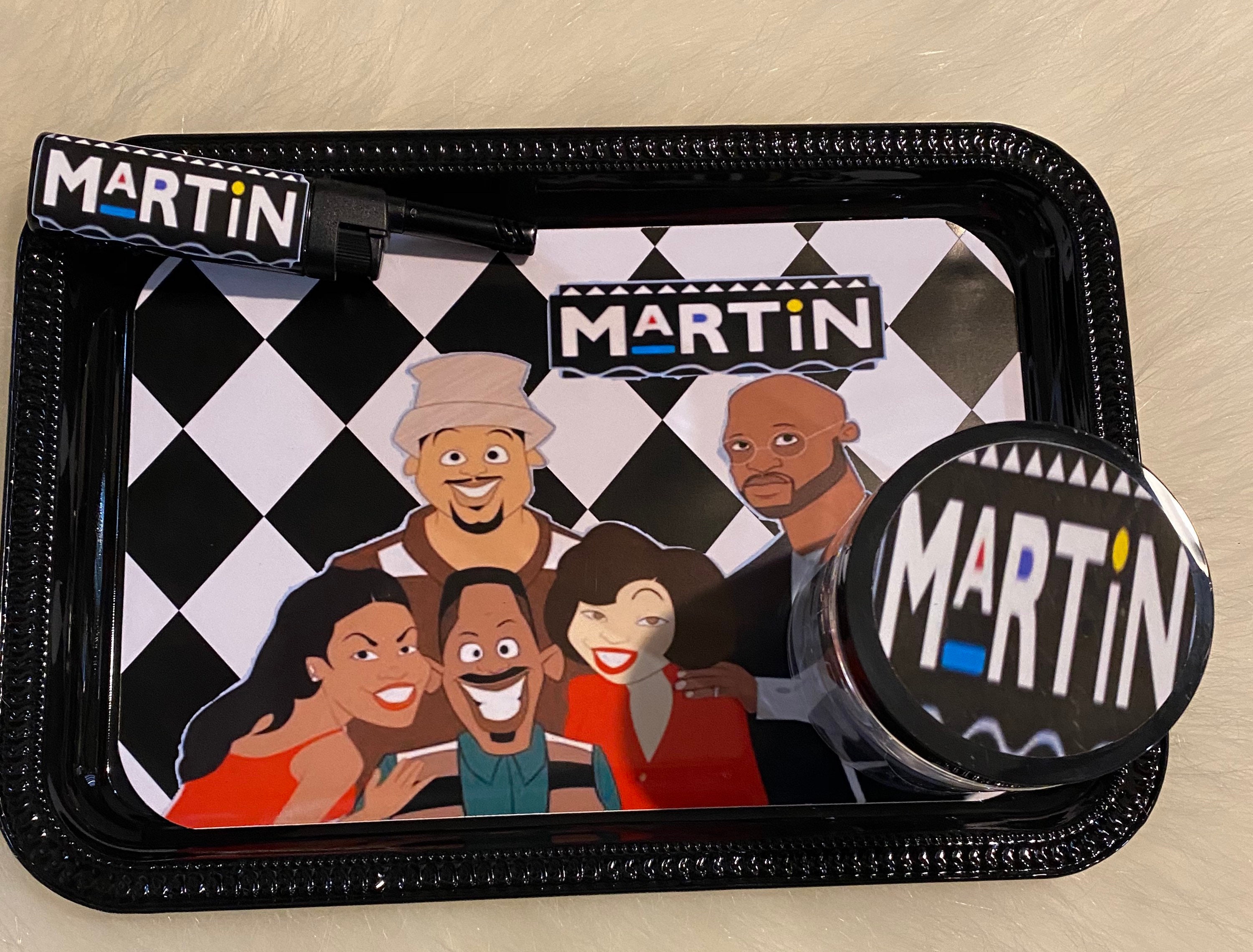 Martin Smoke Tray Set Rolling Tray