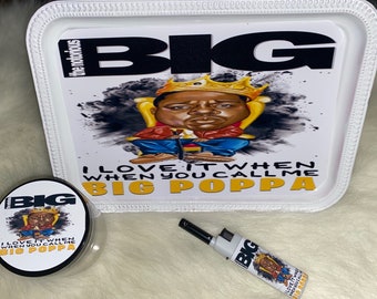 Big Poppa Rolling/Smoke Tray Set