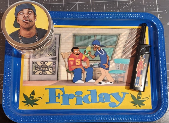 Friday Smoke Tray Set- Rolling Tray