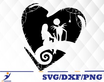 Download Nightmare before christmas svg | Etsy