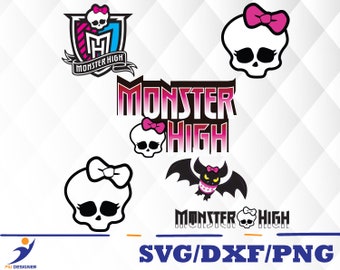 Monster High svg,dxf,png/ Monster High for Silhouette,Cricut, Print,Design, Art