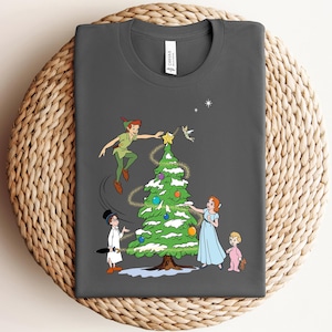 Peter Pan & Friends Christmas Adult Shirt