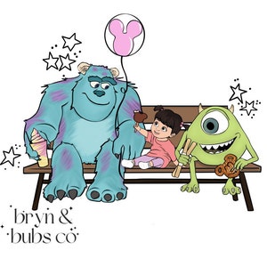 Monster Inc - Monsters in the park - Sweet treats